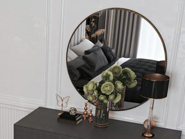 CALIPSO - Round wall-mounted mirror by CASA +39 - view 2